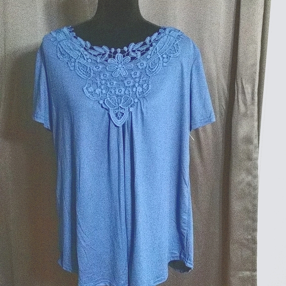 N-Marilyn Blouse Dusty Blue